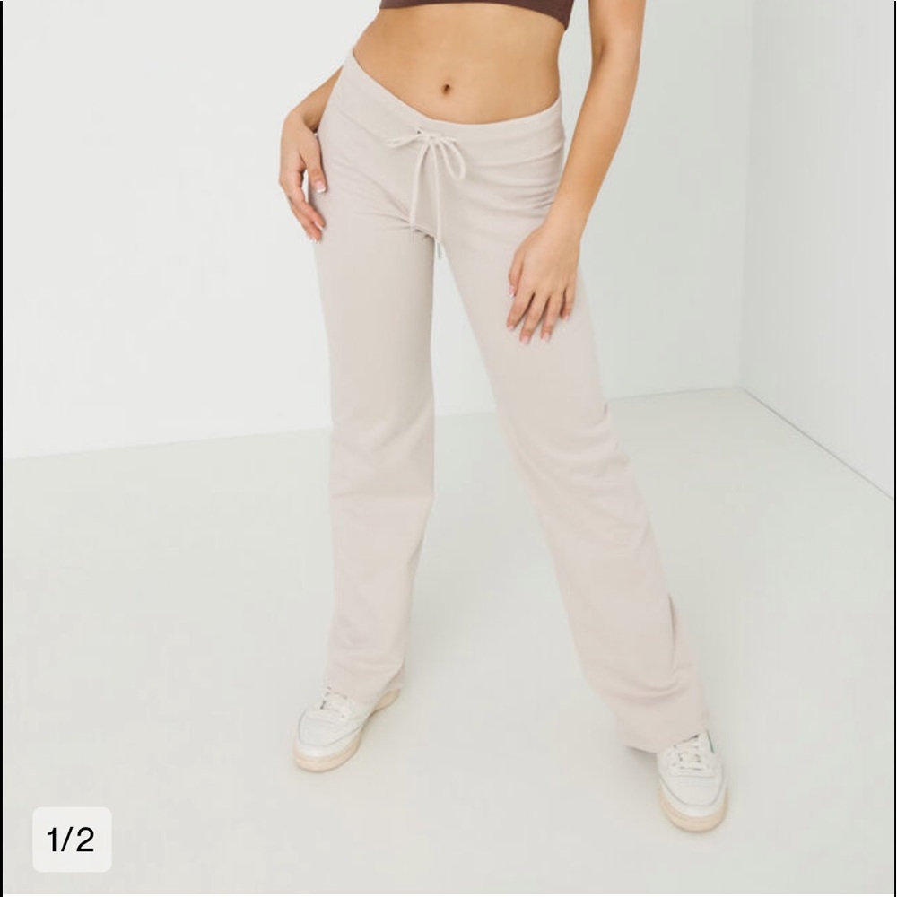 Garage Low Rise Kick Flare Jogger